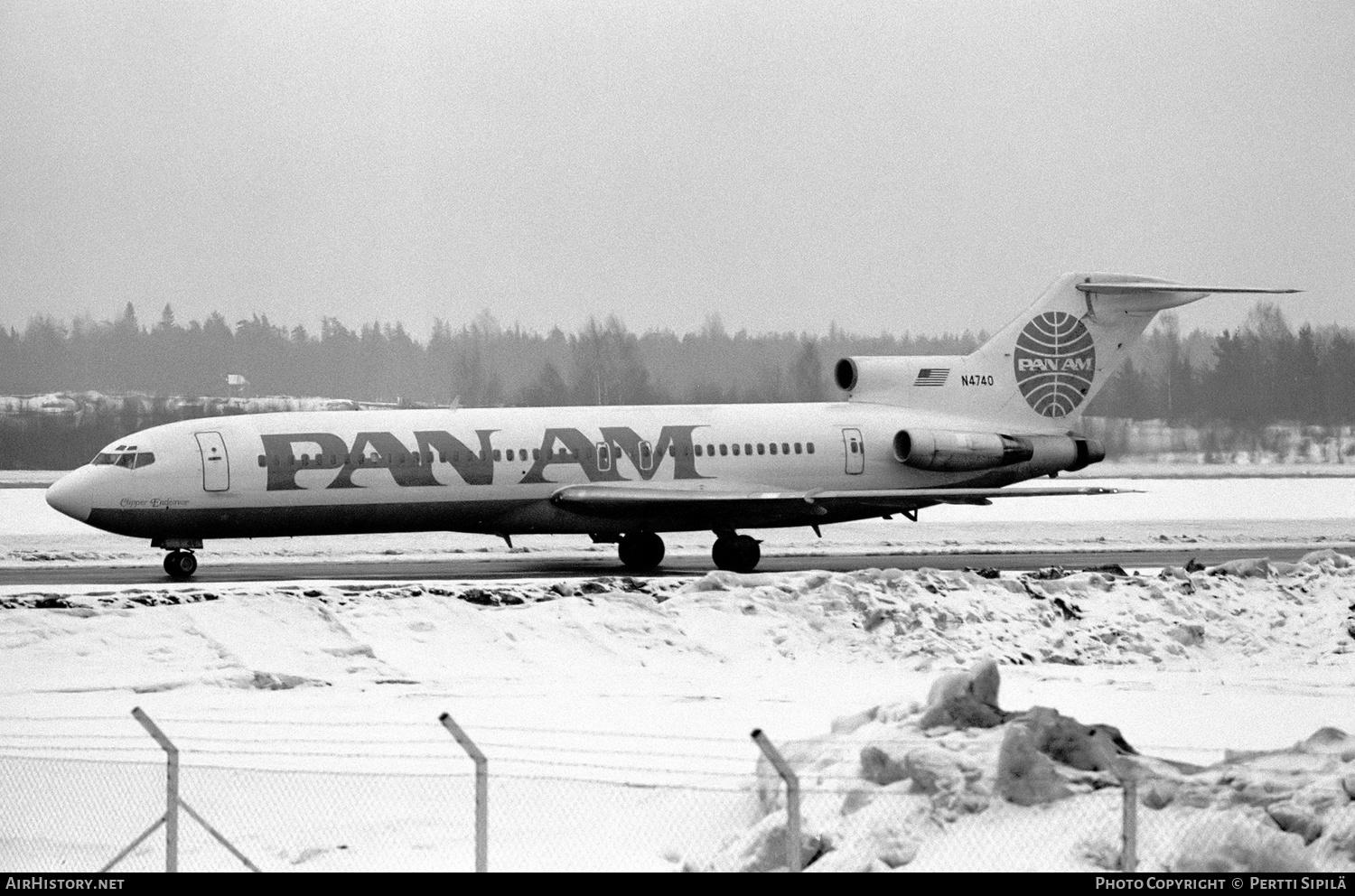 Aircraft Photo of N4740 | Boeing 727-235 | Pan American World Airways - Pan Am | AirHistory.net #185433