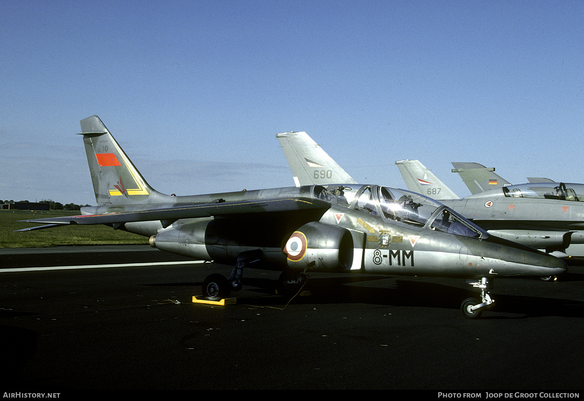 Aircraft Photo of E10 | Dassault-Dornier Alpha Jet E | France - Air Force | AirHistory.net #185441