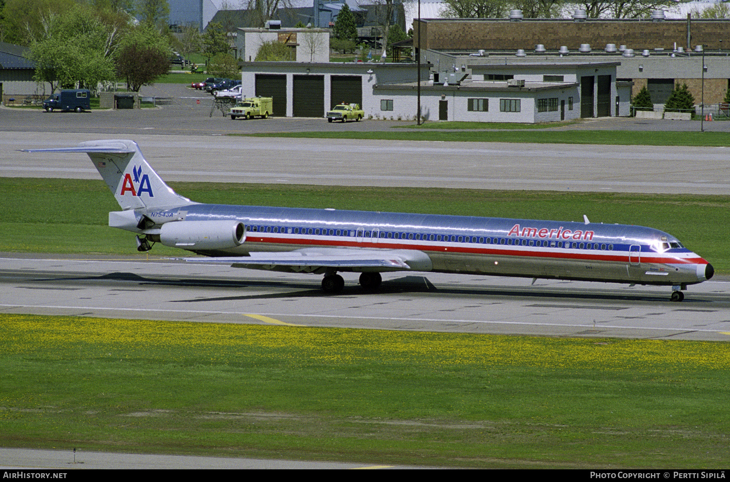 Aircraft Photo of N7543A | McDonnell Douglas MD-82 (DC-9-82) | American Airlines | AirHistory.net #185482