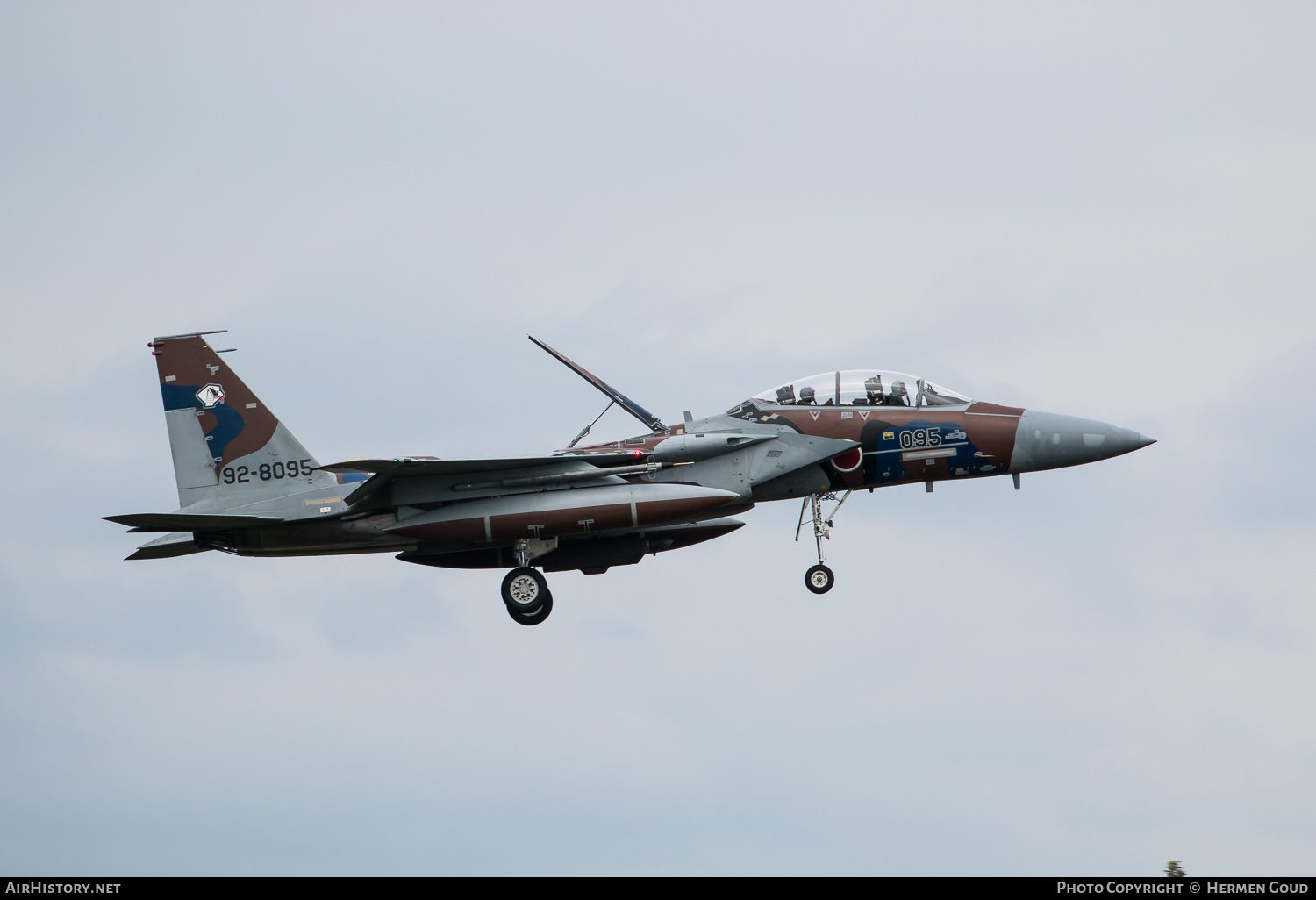 Aircraft Photo of 92-8095 | McDonnell Douglas F-15DJ Eagle | Japan - Air Force | AirHistory.net #185484