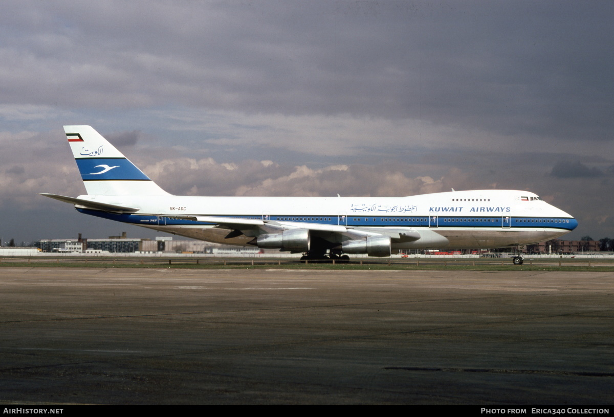 Aircraft Photo of 9K-ADC | Boeing 747-269BM | Kuwait Airways | AirHistory.net #185486