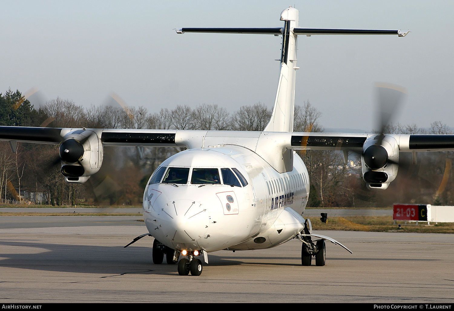 Aircraft Photo of F-GVZZ | ATR ATR-42-300 | Air France | AirHistory.net #185532