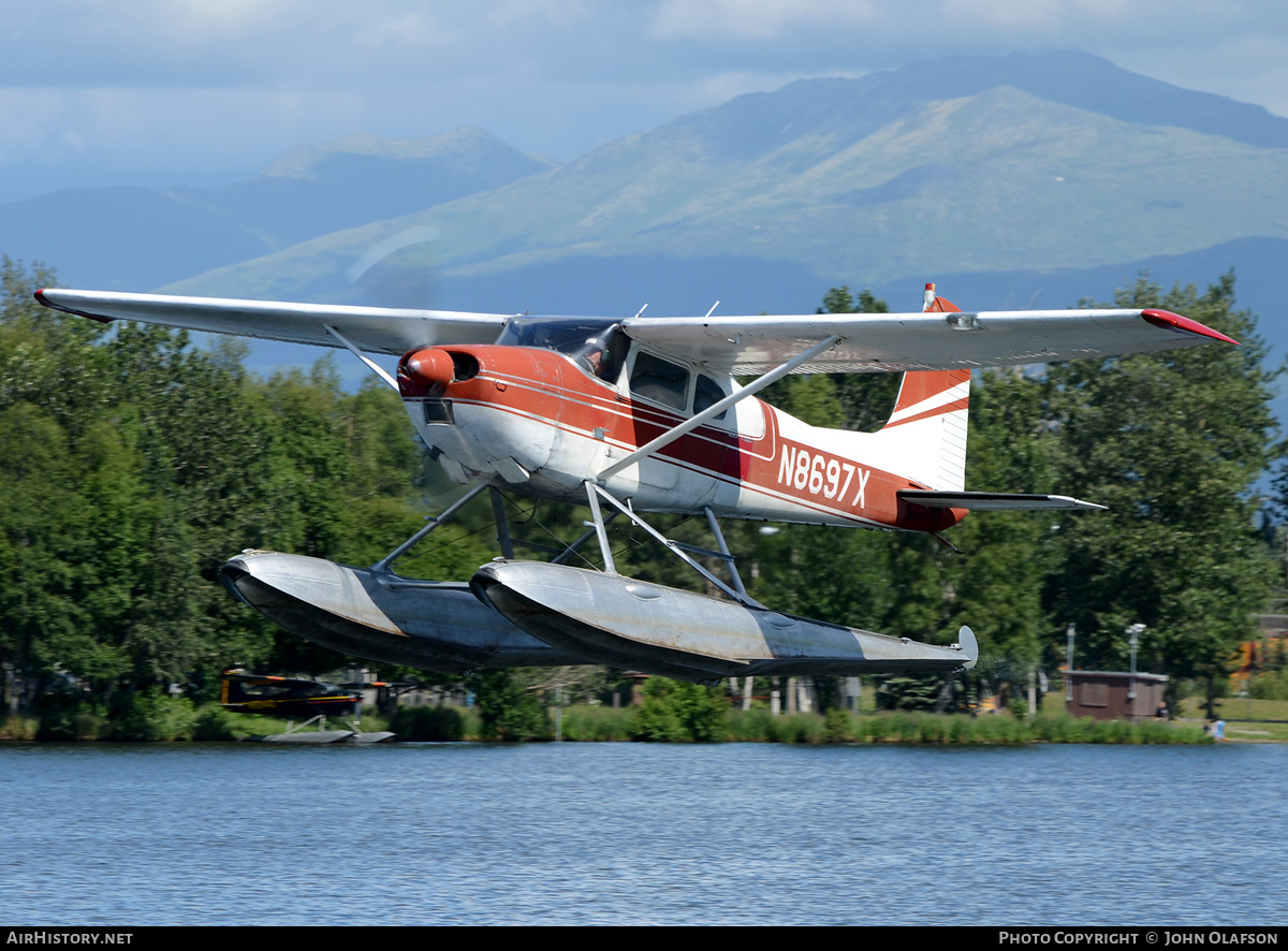 Aircraft Photo of N8697X | Cessna 180E | AirHistory.net #185540