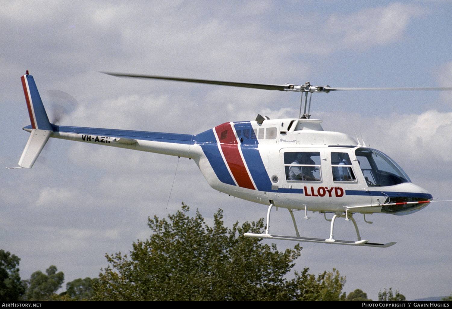 Aircraft Photo of VH-AZH | Bell 206B-3 JetRanger III | Lloyd Helicopters | AirHistory.net #185550