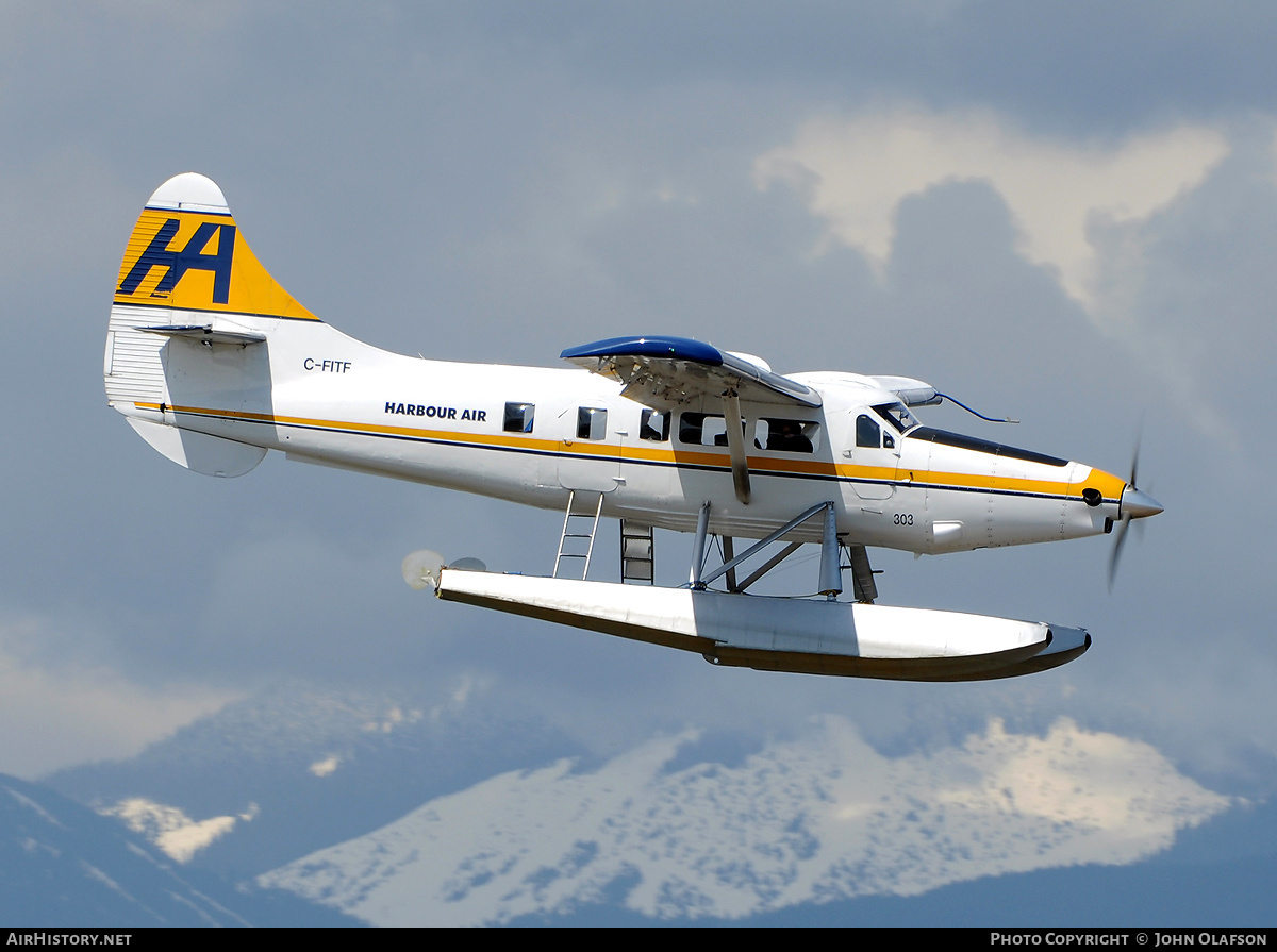 Aircraft Photo of C-FITF | Vazar DHC-3T Turbine Otter | Harbour Air | AirHistory.net #185557