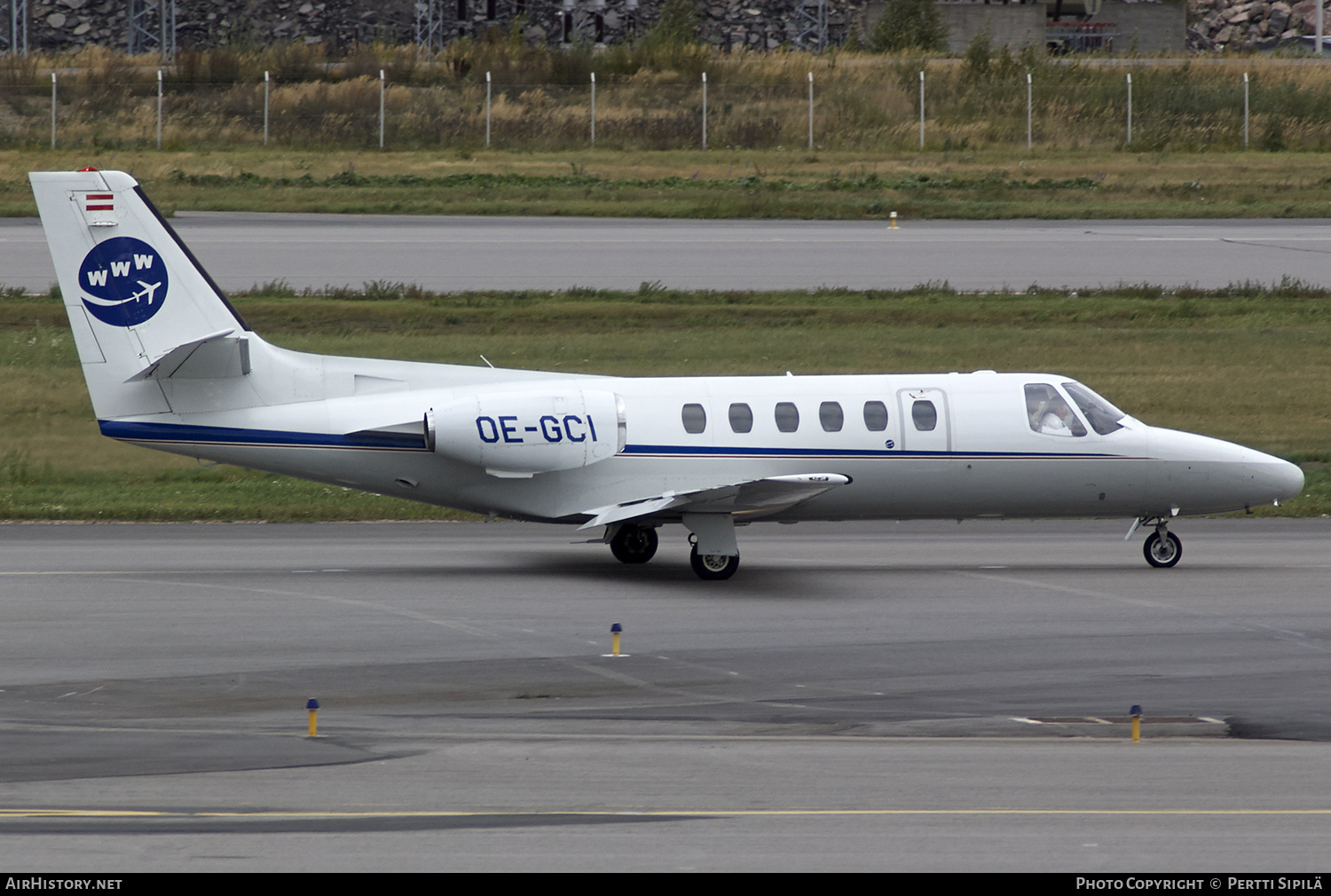 Aircraft Photo of OE-GCI | Cessna 550 Citation II | WWW Bedarfsluftfahrt | AirHistory.net #185559