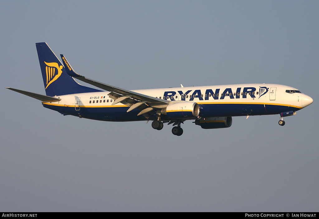 Aircraft Photo of EI-DLG | Boeing 737-8AS | Ryanair | AirHistory.net #185561