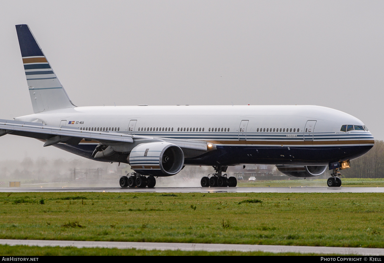 Aircraft Photo of EC-MUA | Boeing 777-212/ER | Privilege Style | AirHistory.net #185574