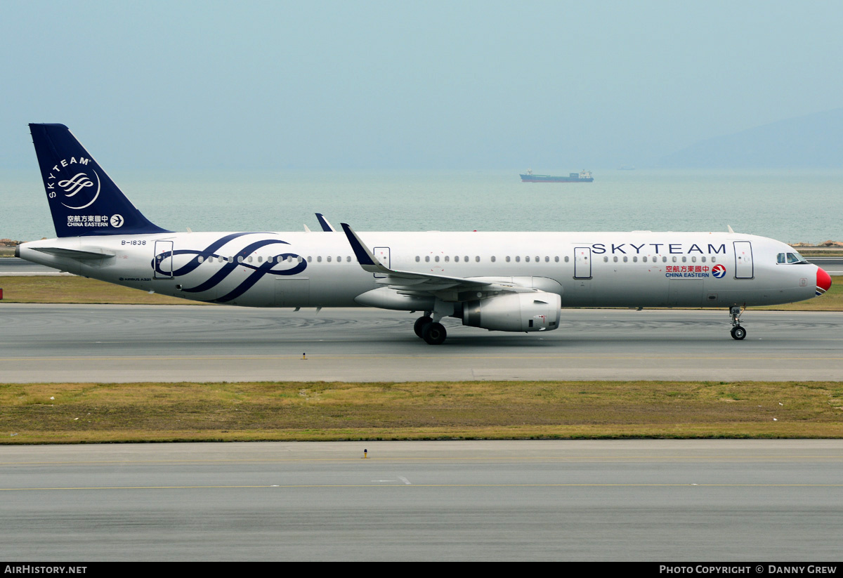 Aircraft Photo of B-1838 | Airbus A321-231 | China Eastern Airlines | AirHistory.net #185615