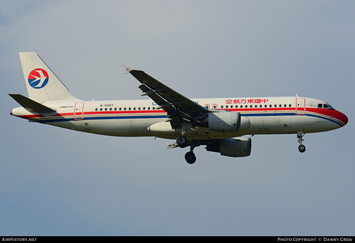 Aircraft Photo of B-6007 | Airbus A320-214 | China Eastern Airlines | AirHistory.net #185616