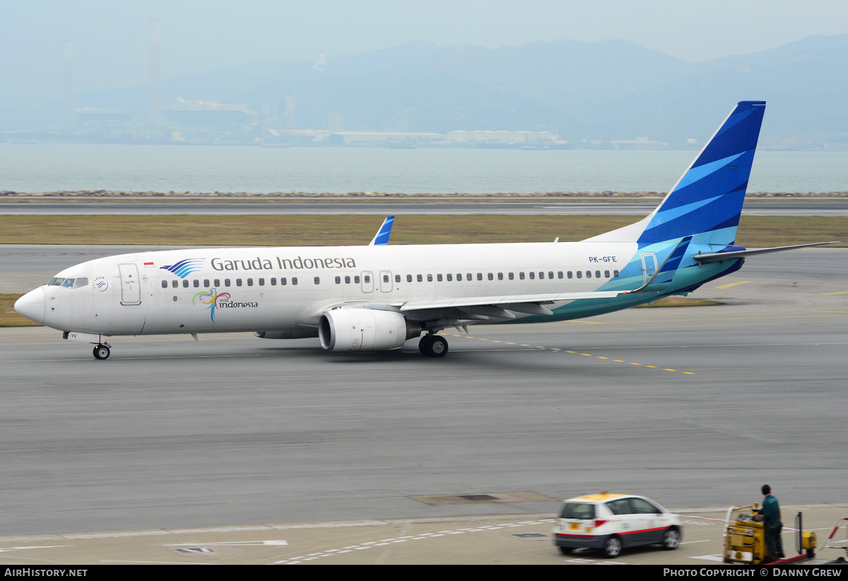 Aircraft Photo of PK-GFE | Boeing 737-86N | Garuda Indonesia | AirHistory.net #185626