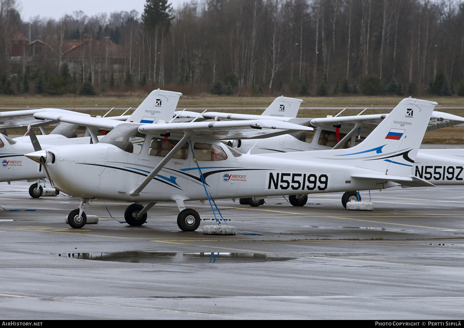 Aircraft Photo of N55199 | Cessna 172S Skyhawk SP | Universitet Grazhdanskoy Aviatsii | AirHistory.net #185630