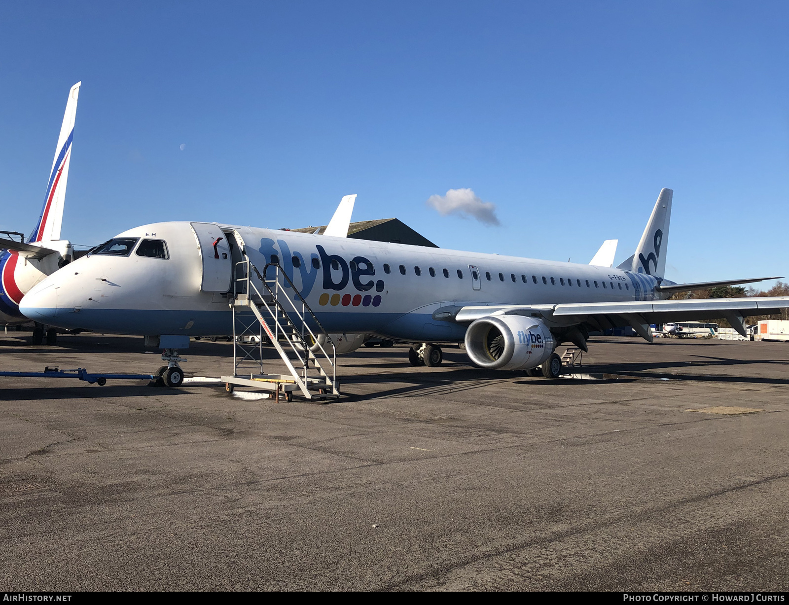 Aircraft Photo of G-FBEH | Embraer 195LR (ERJ-190-200LR) | Flybe | AirHistory.net #185634