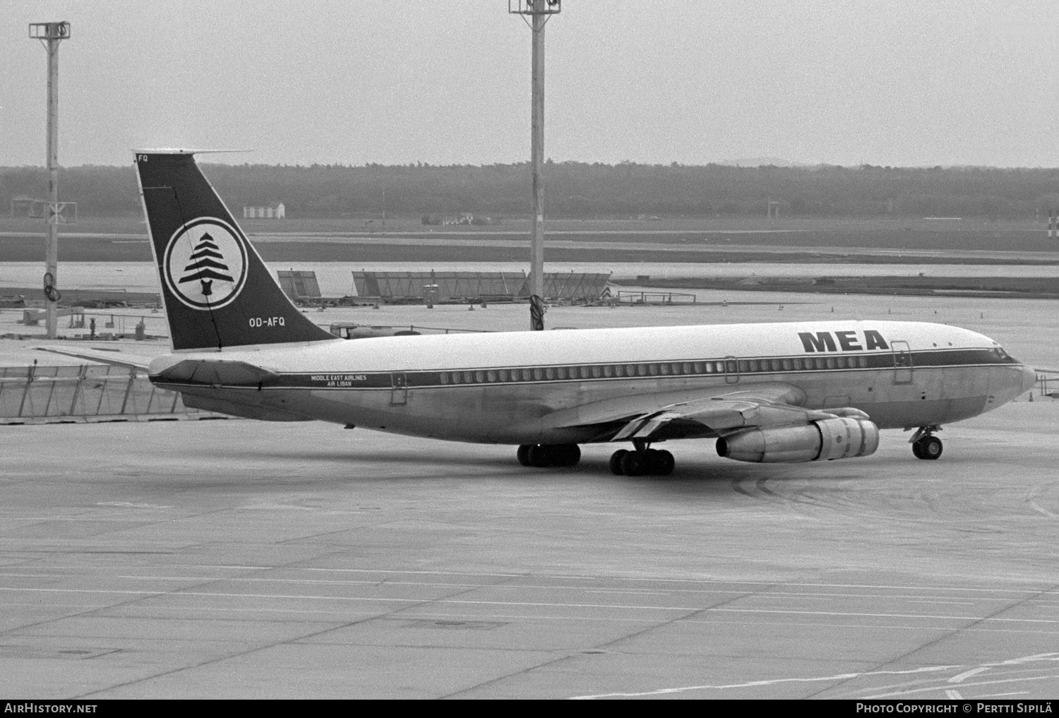 Aircraft Photo of OD-AFQ | Boeing 720-023B | MEA - Middle East Airlines | AirHistory.net #185641