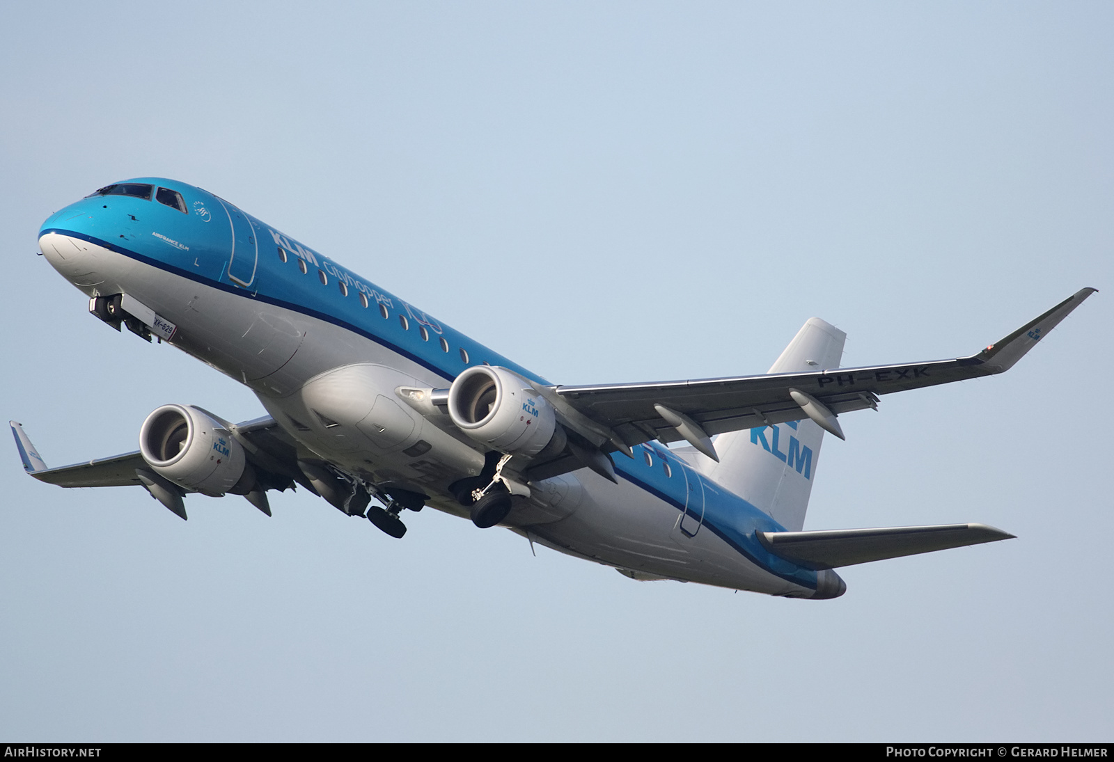 Aircraft Photo of PH-EXK | Embraer 175STD (ERJ-170-200STD) | KLM Cityhopper | AirHistory.net #185642