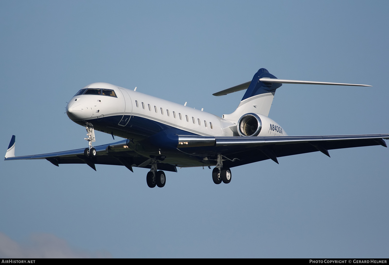 Aircraft Photo of N843GX | Bombardier Global Express (BD-700-1A10) | AirHistory.net #185652