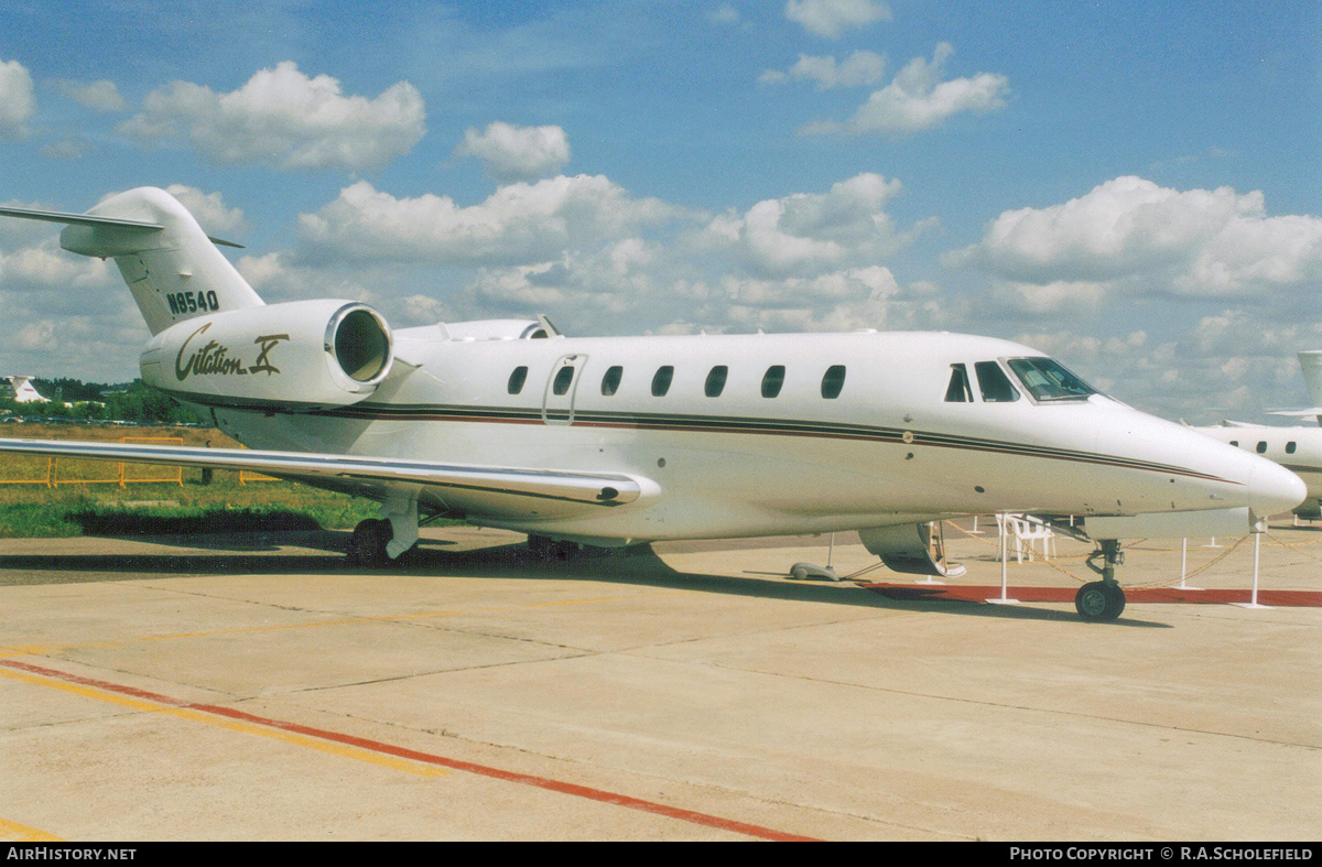 Aircraft Photo of N954Q | Cessna 750 Citation X | AirHistory.net #185669