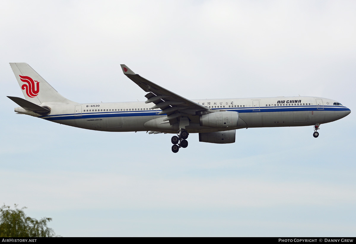Aircraft Photo of B-6530 | Airbus A330-343E | Air China | AirHistory.net #185671