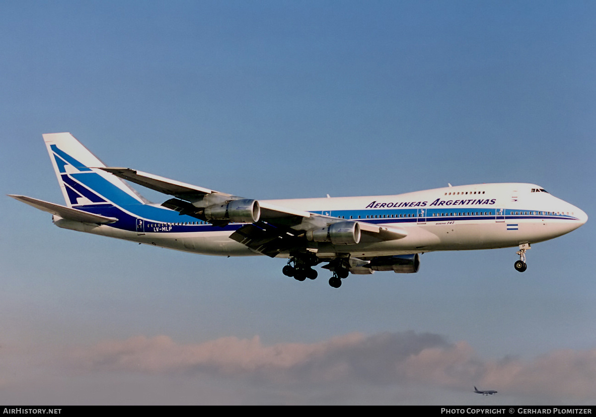 Aircraft Photo of LV-MLP | Boeing 747-287B | Aerolíneas Argentinas | AirHistory.net #185685