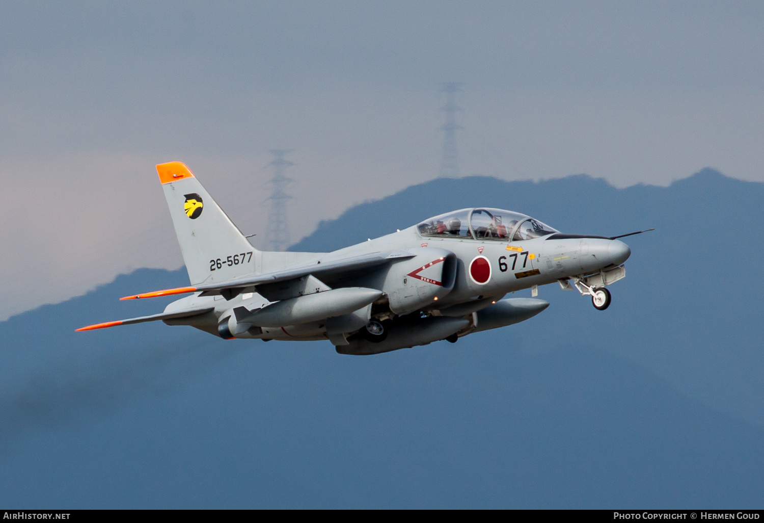 Aircraft Photo of 26-5677 | Kawasaki T-4 | Japan - Air Force | AirHistory.net #185701