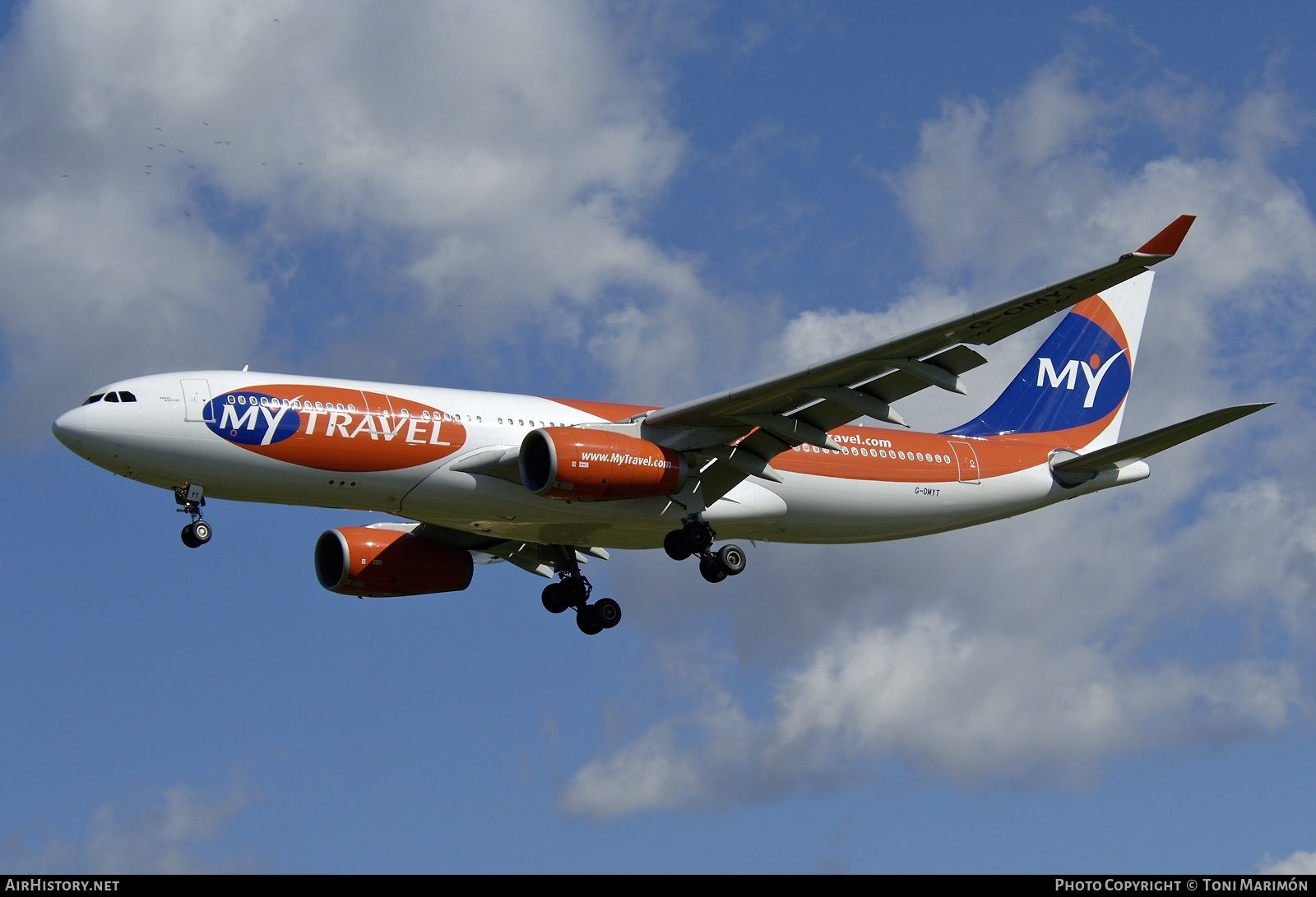 Aircraft Photo of G-OMYT | Airbus A330-243 | MyTravel Airways | AirHistory.net #185721