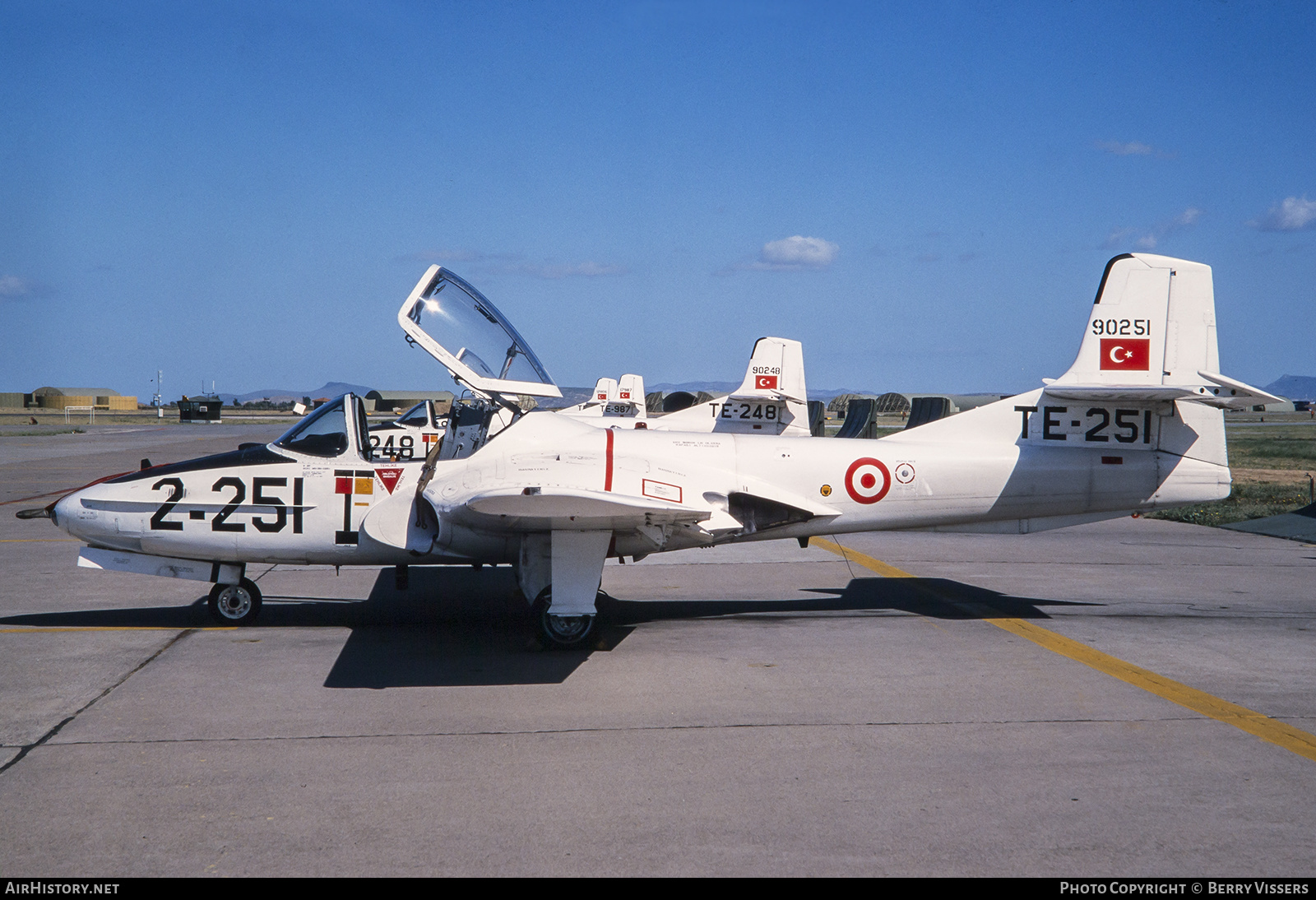 Aircraft Photo of 59-0251 / 90251 | Cessna T-37B Tweety Bird | Turkey - Air Force | AirHistory.net #185735