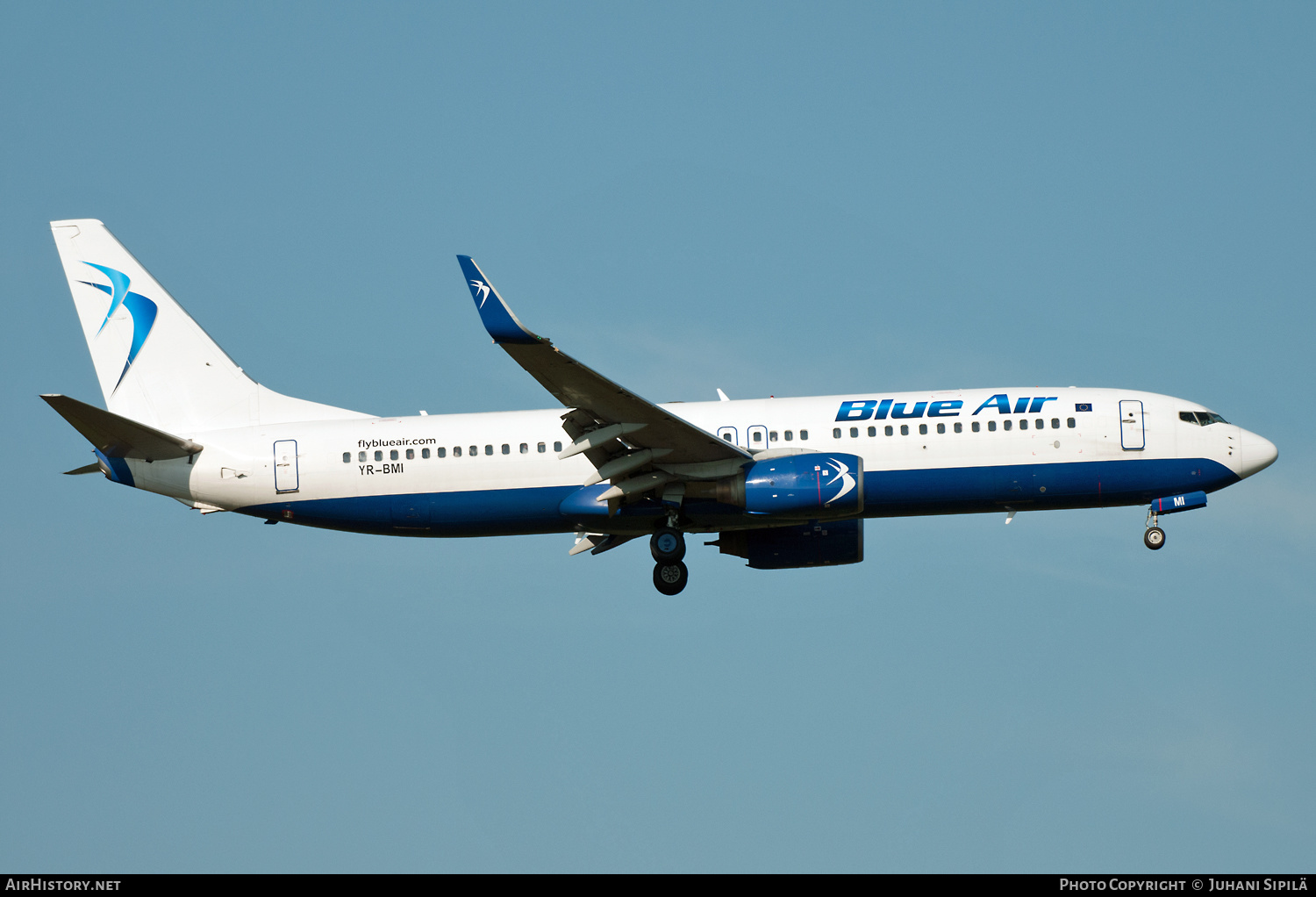 Aircraft Photo of YR-BMI | Boeing 737-8K5 | Blue Air | AirHistory.net #185737