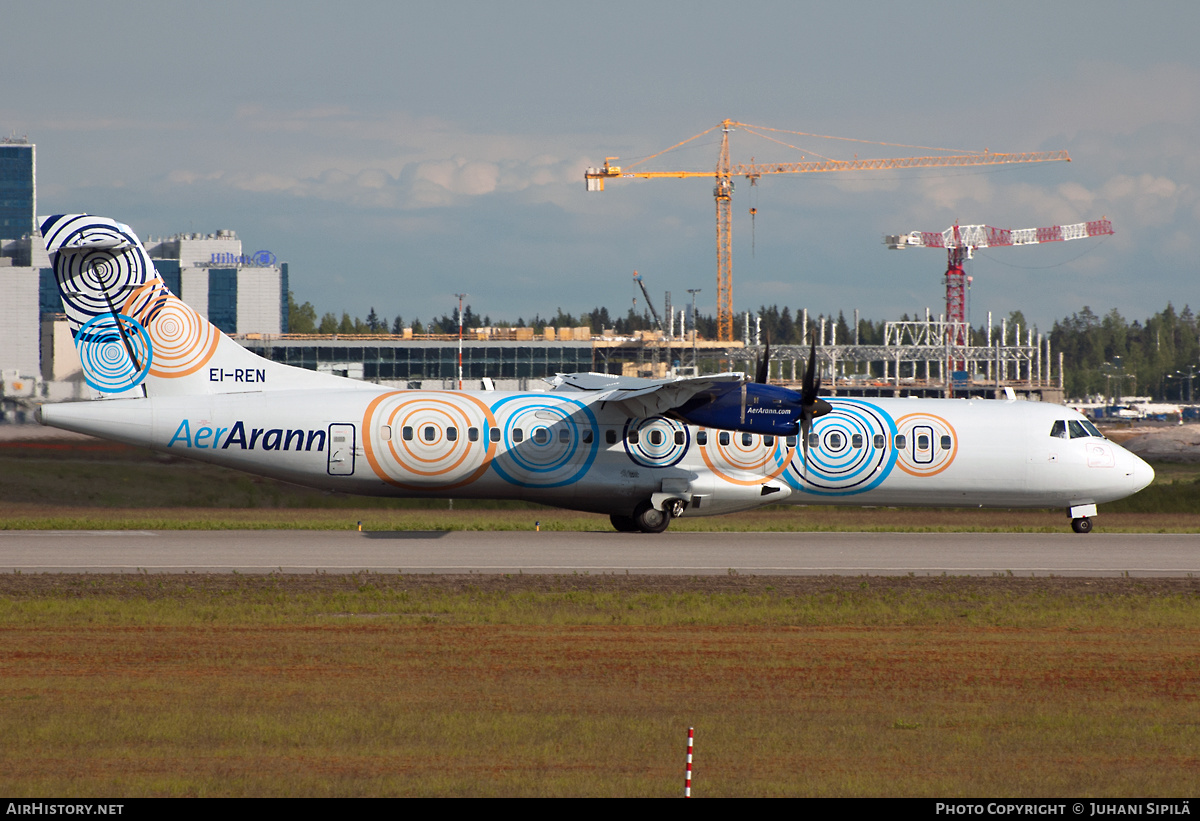 Aircraft Photo of EI-REN | ATR ATR-72-500 (ATR-72-212A) | Aer Arann | AirHistory.net #185744