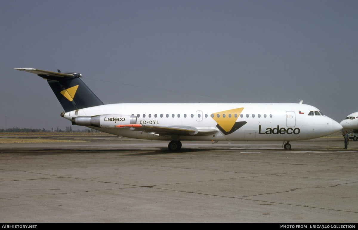 Aircraft Photo of CC-CYL | BAC 111-207AJ One-Eleven | Ladeco | AirHistory.net #185753