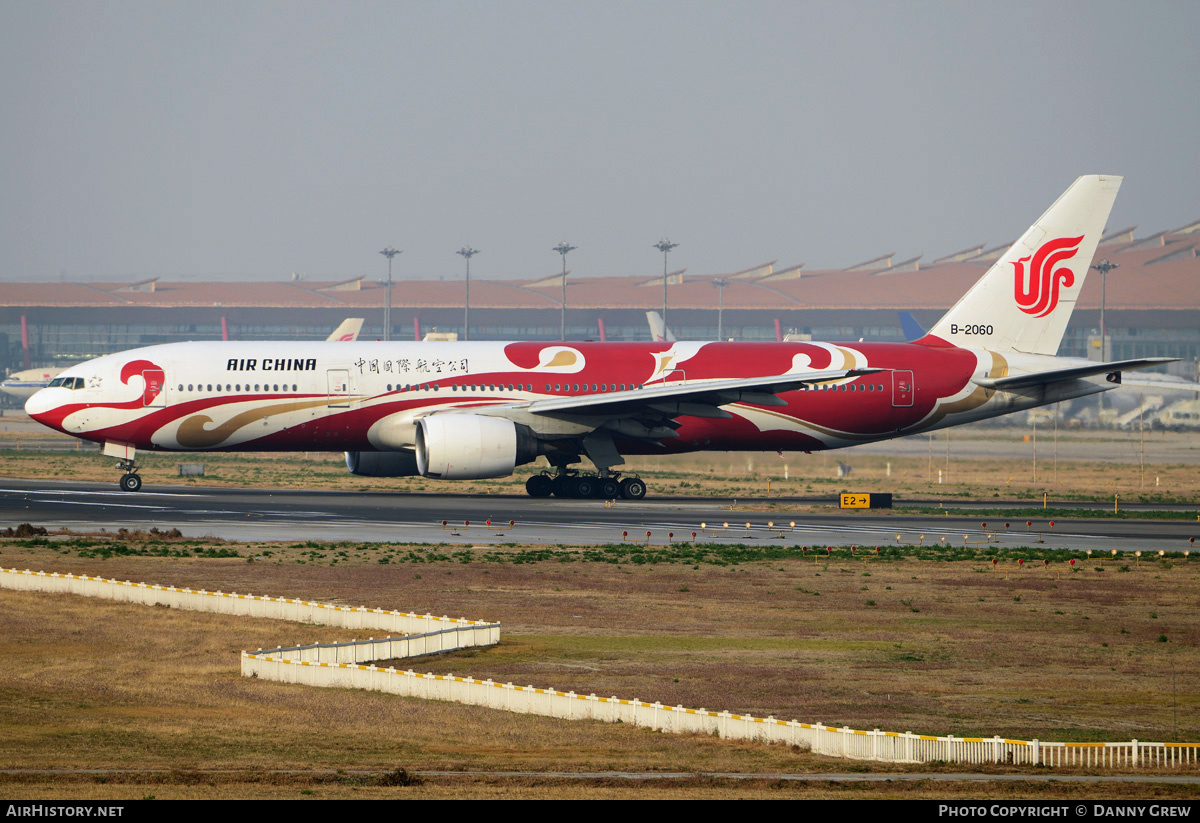 Aircraft Photo of B-2060 | Boeing 777-2J6 | Air China | AirHistory.net #185761