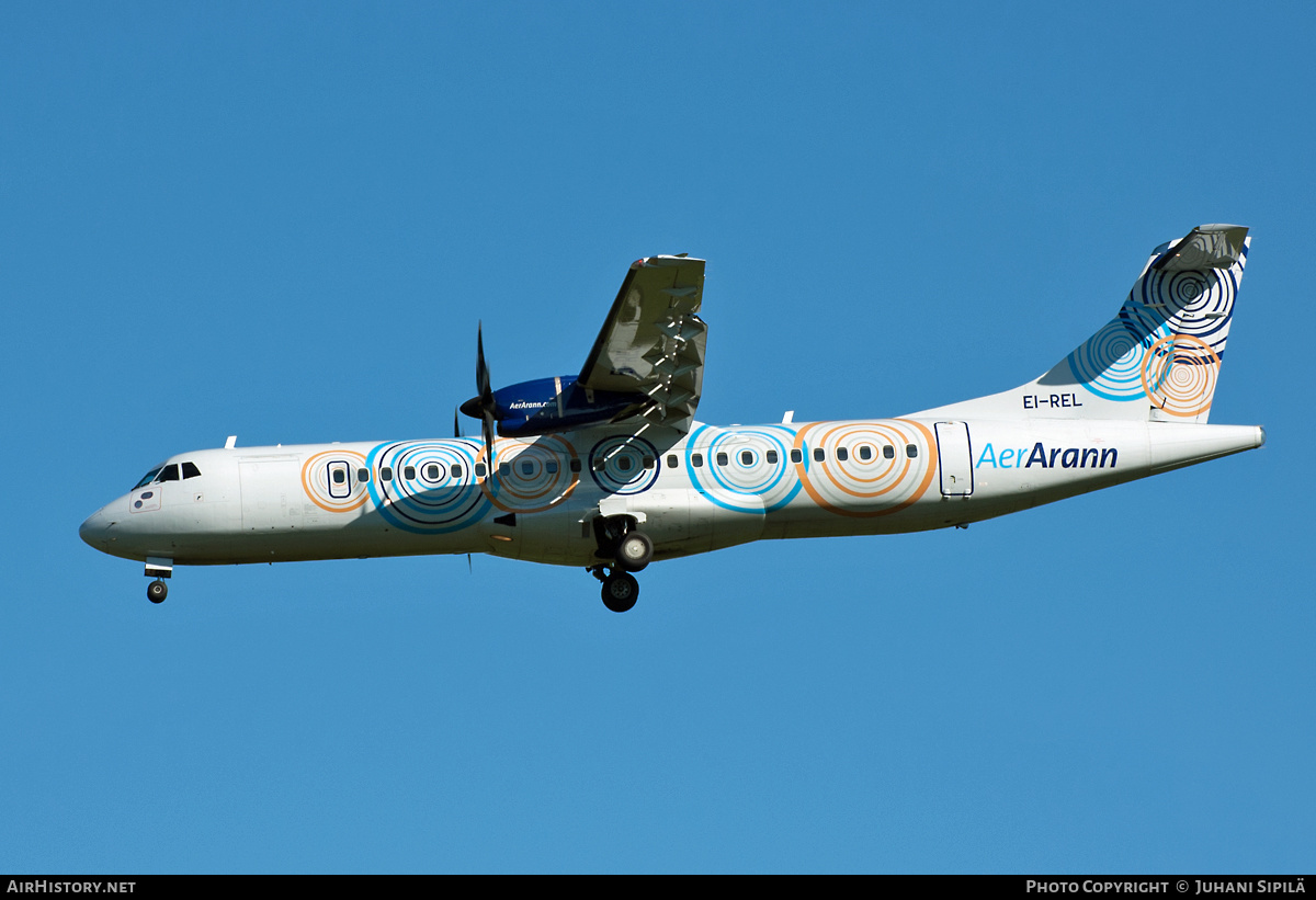 Aircraft Photo of EI-REL | ATR ATR-72-500 (ATR-72-212A) | Aer Arann | AirHistory.net #185764