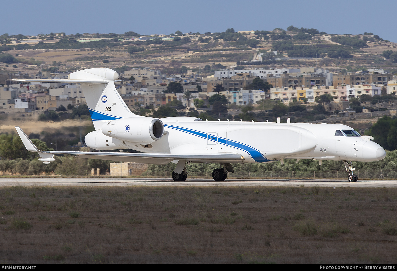Aircraft Photo of 569 | Gulfstream Aerospace G-V-SP Gulfstream G550/AEW | Israel - Air Force | AirHistory.net #185765
