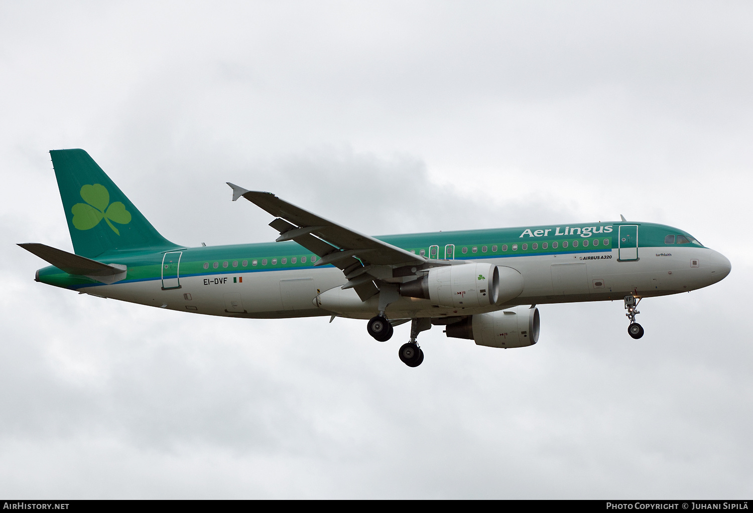 Aircraft Photo of EI-DVF | Airbus A320-214 | Aer Lingus | AirHistory.net #185775