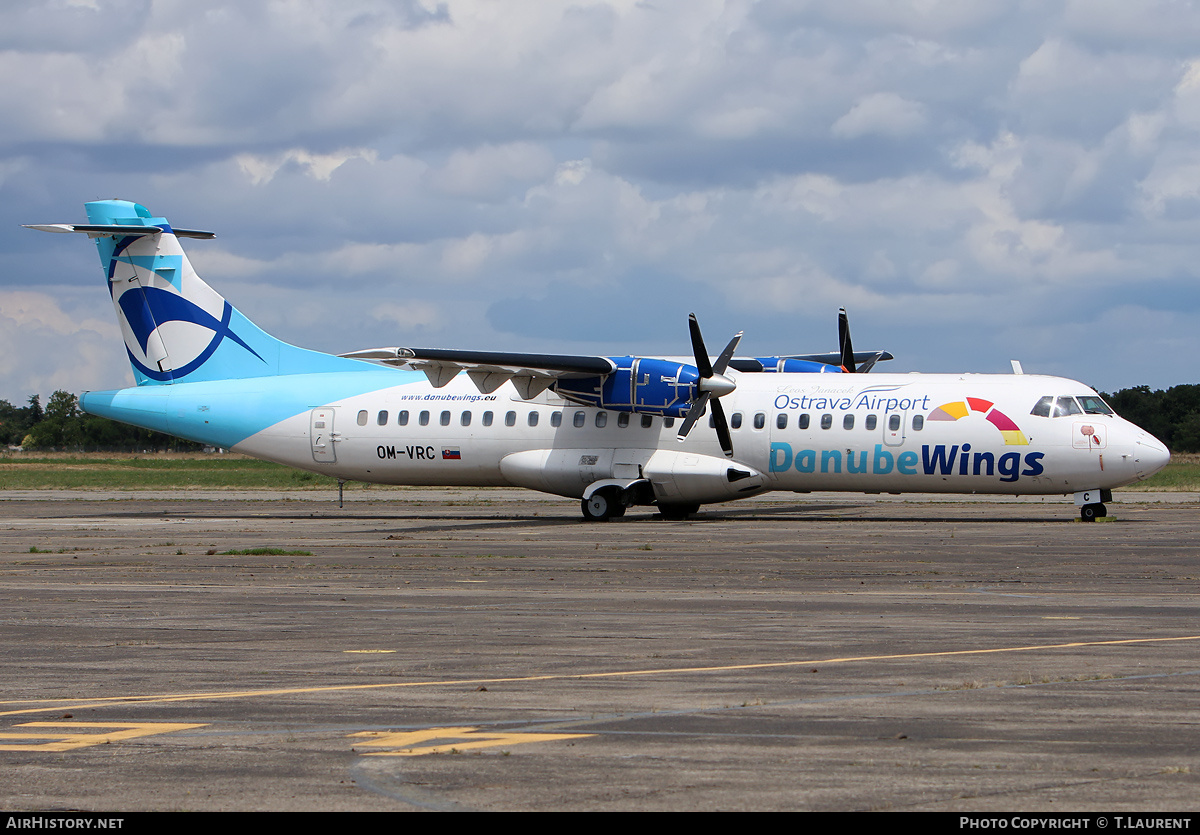 Aircraft Photo of OM-VRC | ATR ATR-72-202 | Danube Wings | AirHistory.net #185782