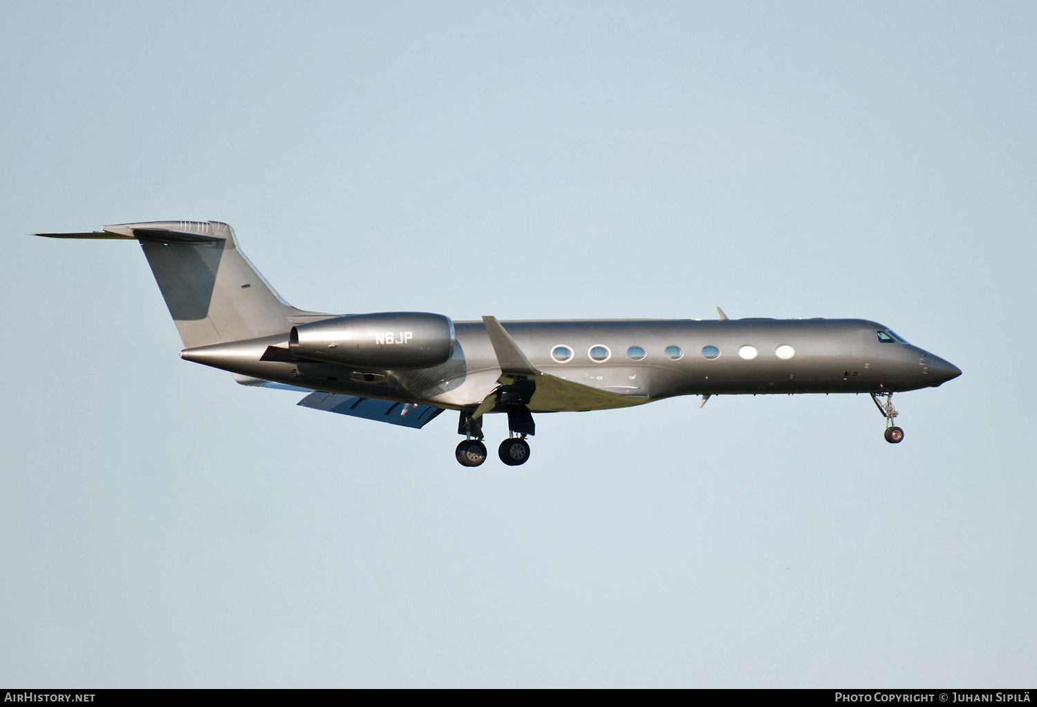 Aircraft Photo of N6JP | Gulfstream Aerospace G-V-SP Gulfstream G550 | AirHistory.net #185790