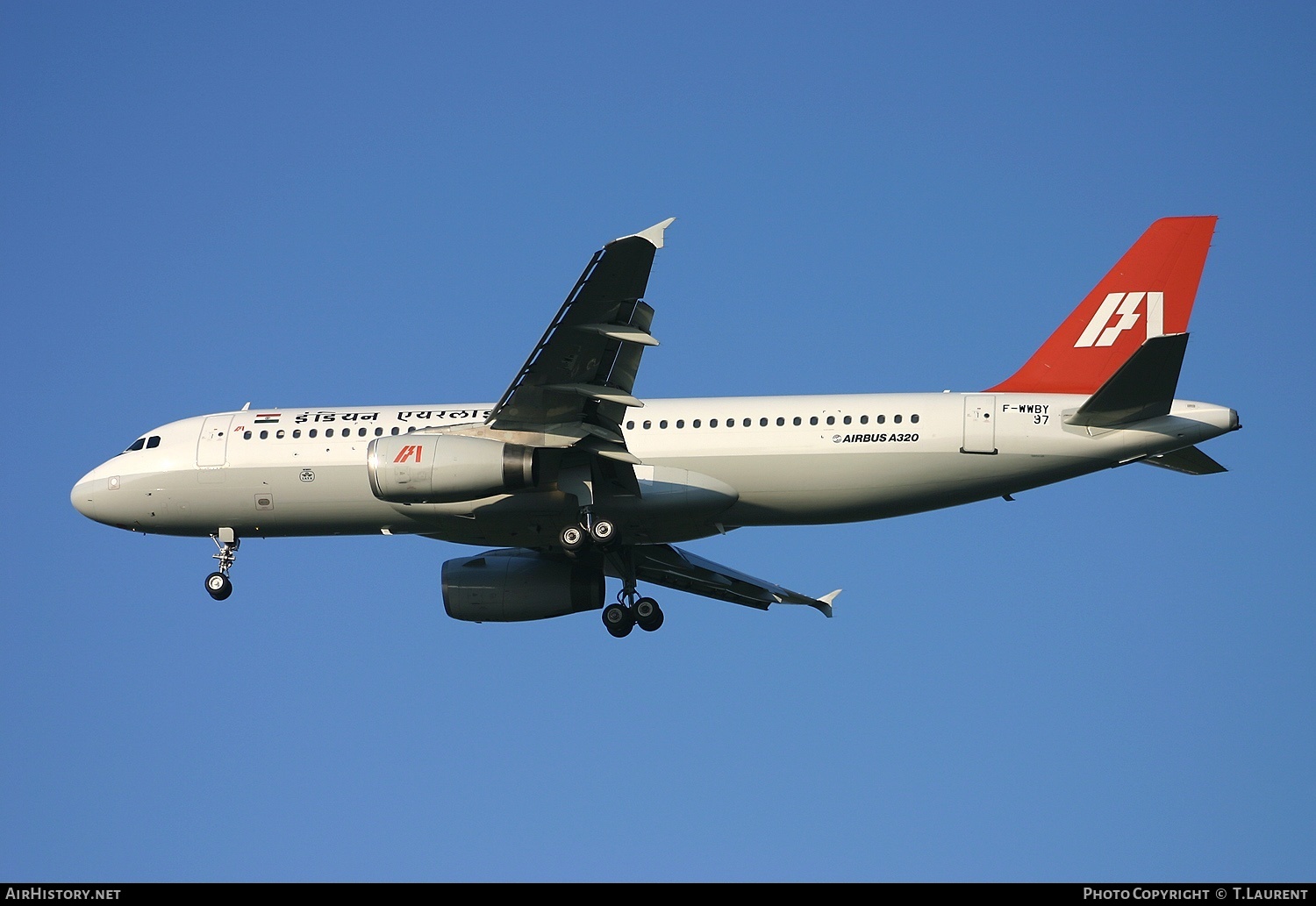 Aircraft Photo of F-WWBY | Airbus A320-231 | Indian Airlines | AirHistory.net #185811