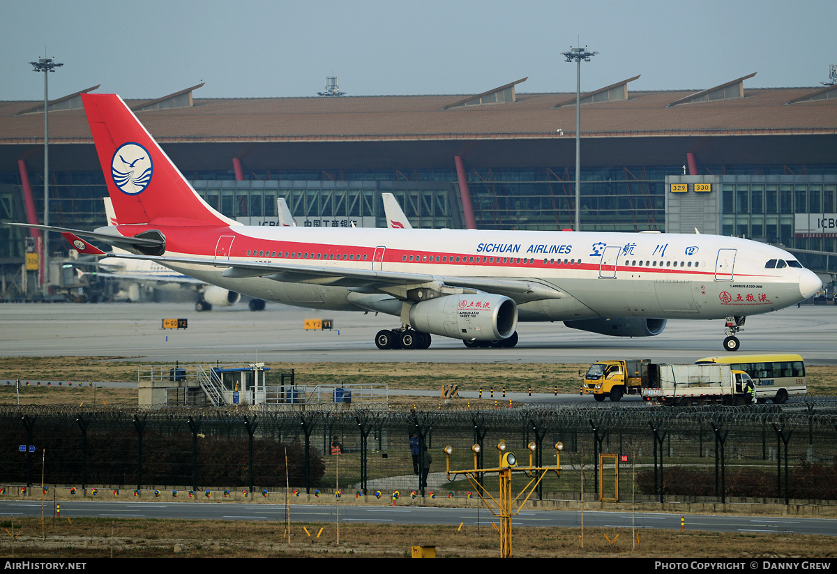 Aircraft Photo of B-6535 | Airbus A330-243 | Sichuan Airlines | AirHistory.net #185816