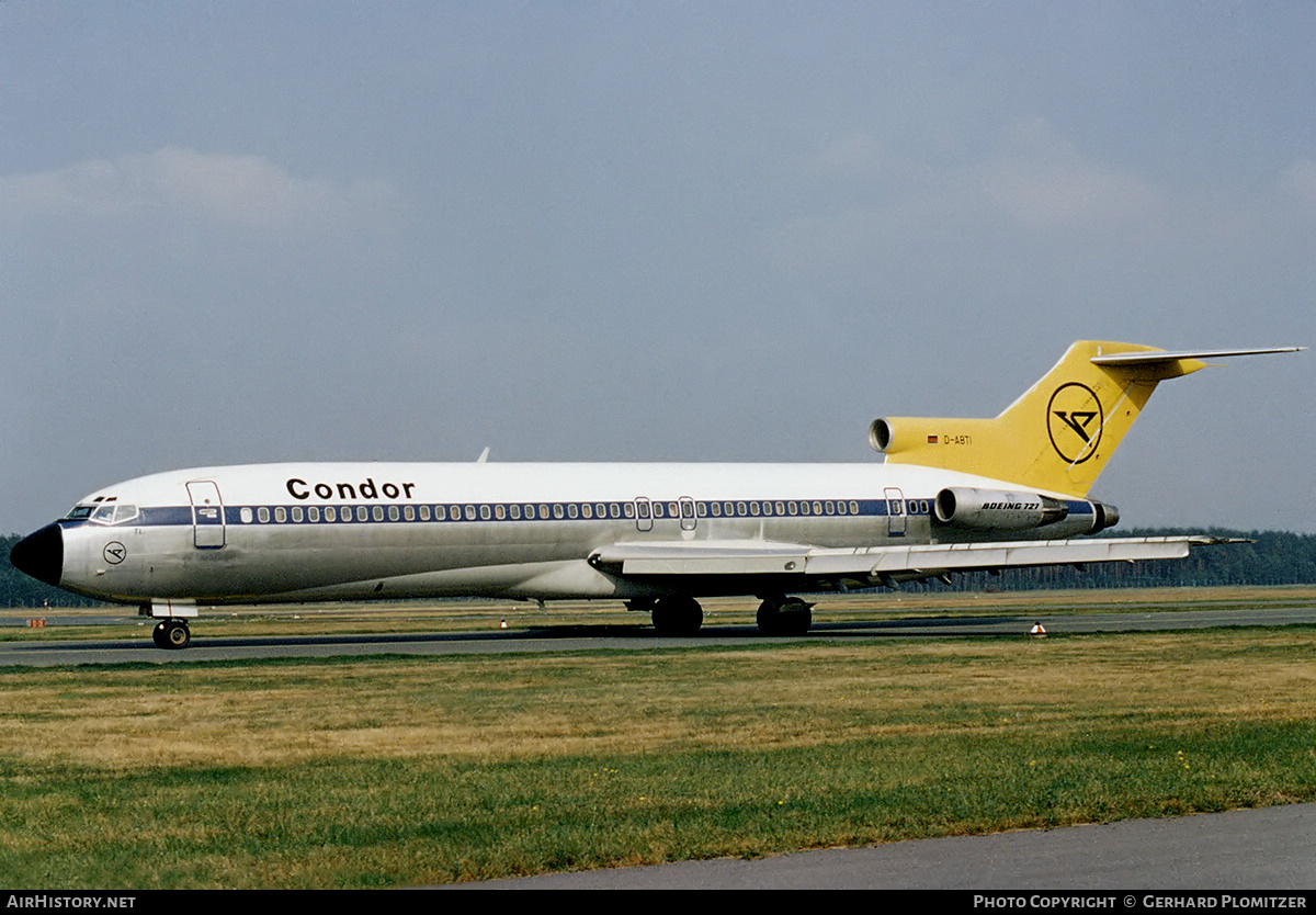 Aircraft Photo of D-ABTI | Boeing 727-230/Adv | Condor Flugdienst | AirHistory.net #185820