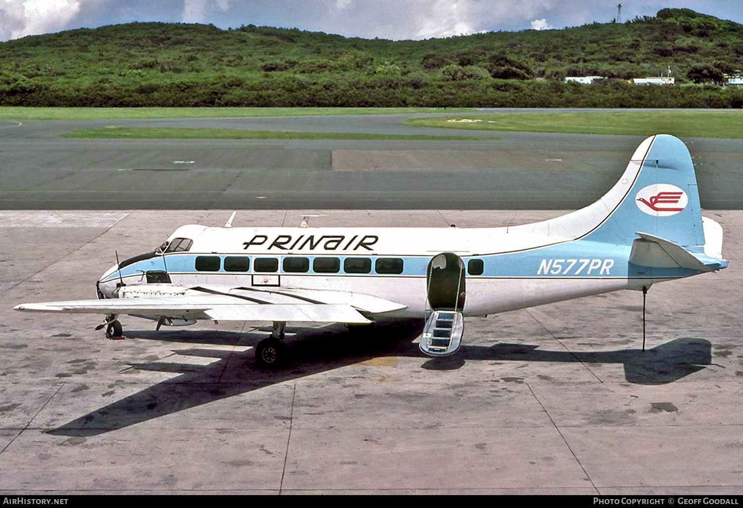 Aircraft Photo of N577PR | De Havilland D.H. 114 Heron 2DA | Prinair | AirHistory.net #185829