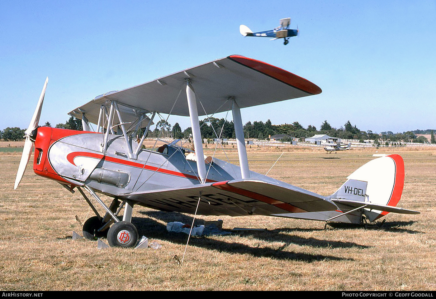 Aircraft Photo of VH-DEL | De Havilland D.H. 82A Tiger Moth | AirHistory.net #185832