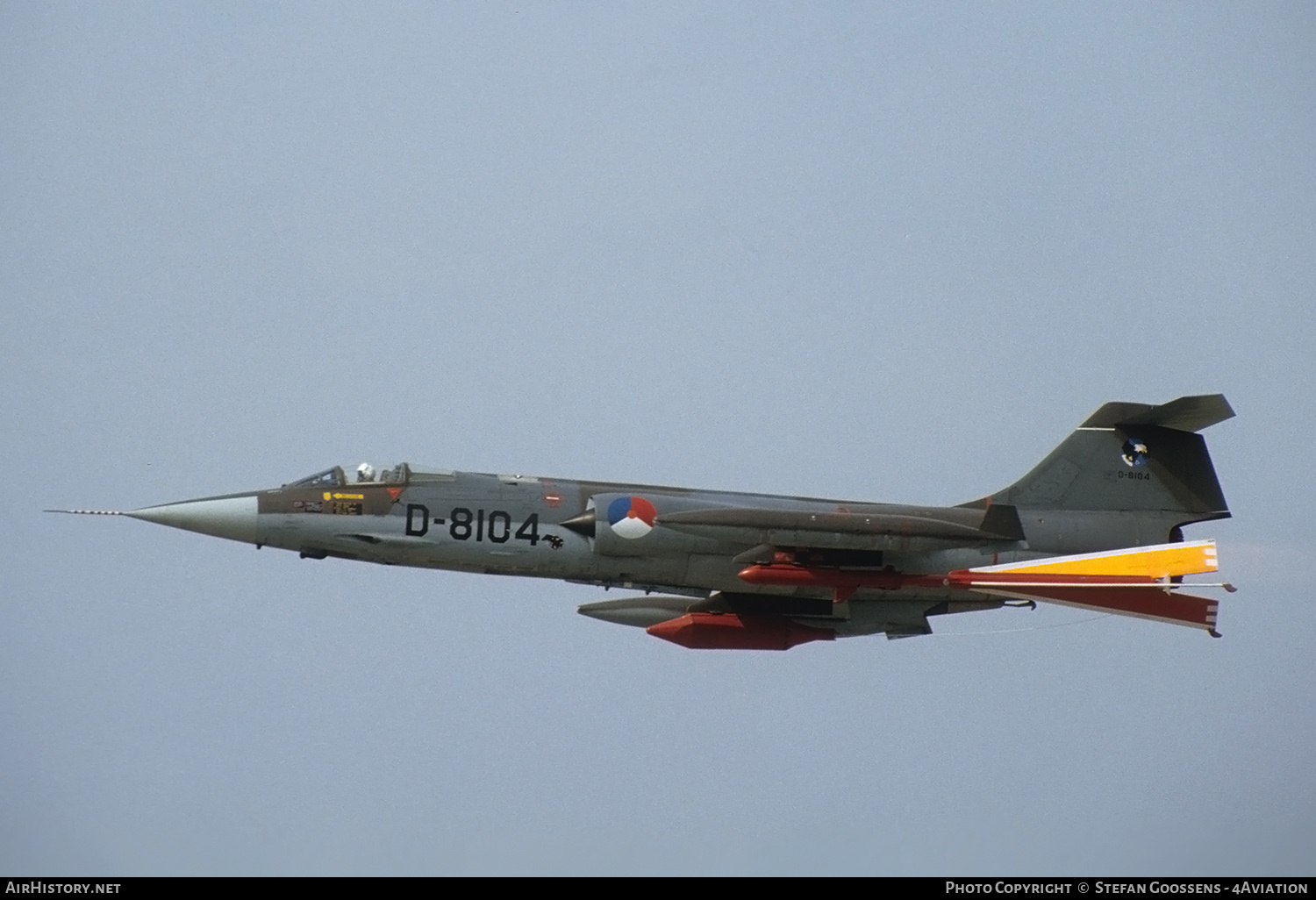 Aircraft Photo of D-8104 | Lockheed F-104G Starfighter | Netherlands - Air Force | AirHistory.net #185847