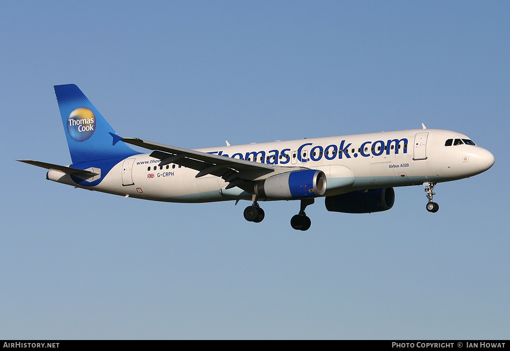 Aircraft Photo of G-CRPH | Airbus A320-231 | Thomas Cook Airlines | AirHistory.net #185850