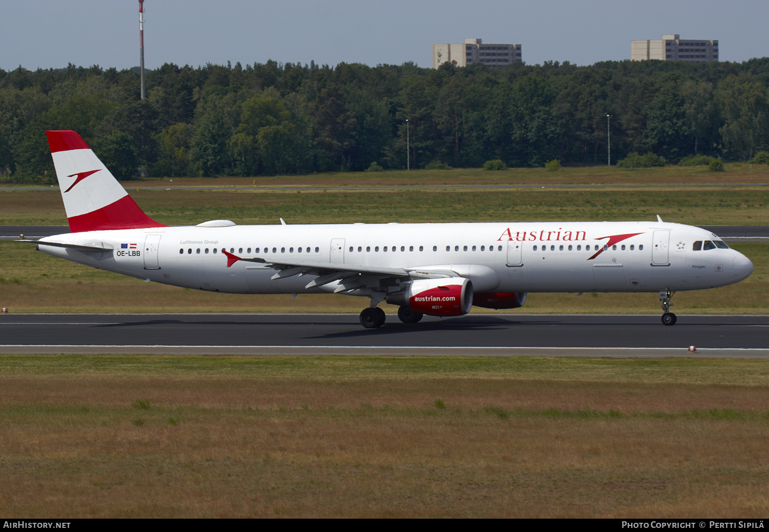 Aircraft Photo of OE-LBB | Airbus A321-111 | Austrian Airlines | AirHistory.net #185852
