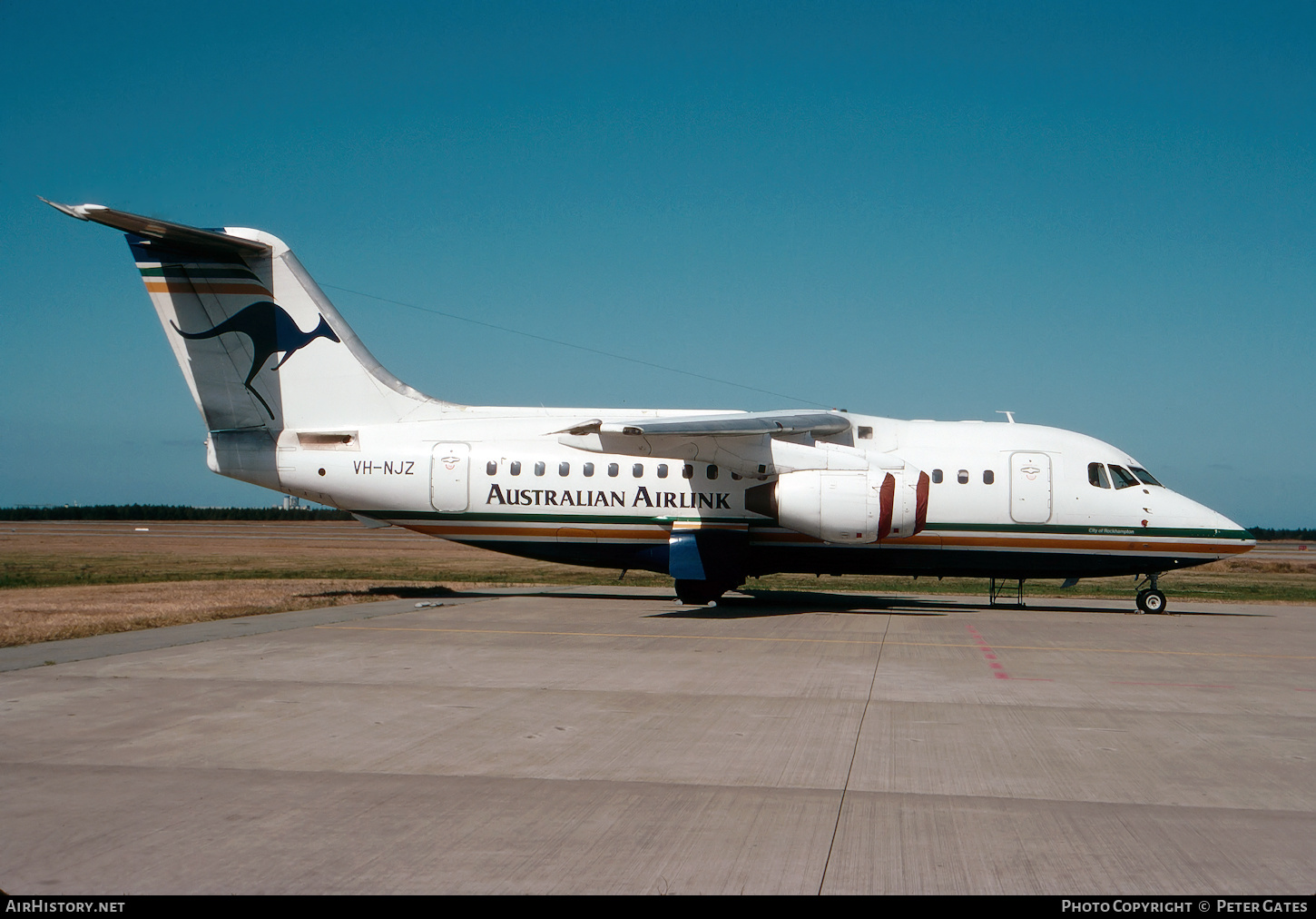 Aircraft Photo of VH-NJZ | British Aerospace BAe-146-100 | Australian Airlink | AirHistory.net #185853