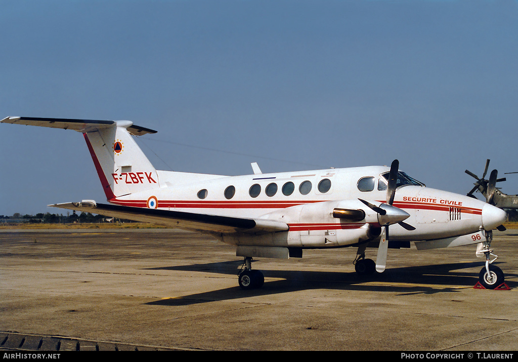 Aircraft Photo of F-ZBFK | Beech B200 Super King Air | Sécurité Civile | AirHistory.net #185859