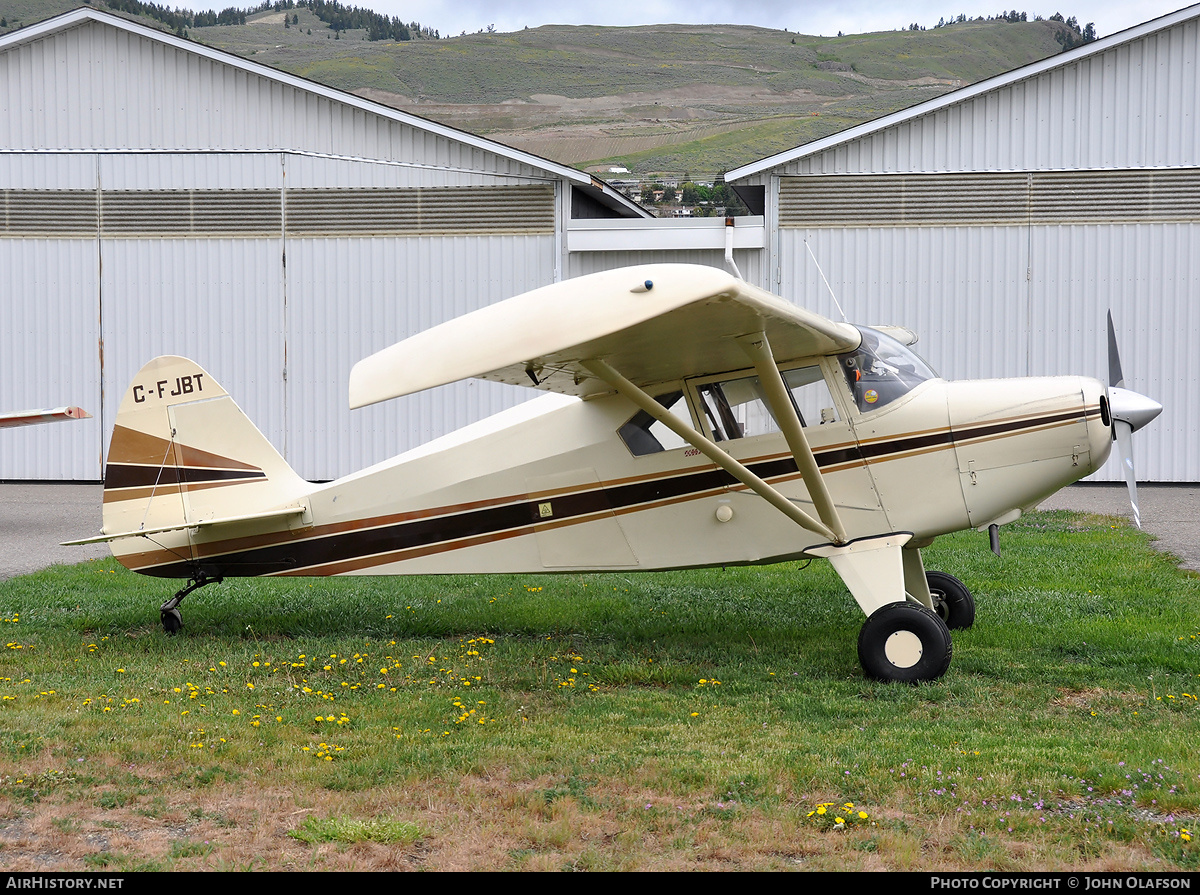 Aircraft Photo of C-FJBT | Piper PA-22-150 Tri-Pacer | AirHistory.net #185863