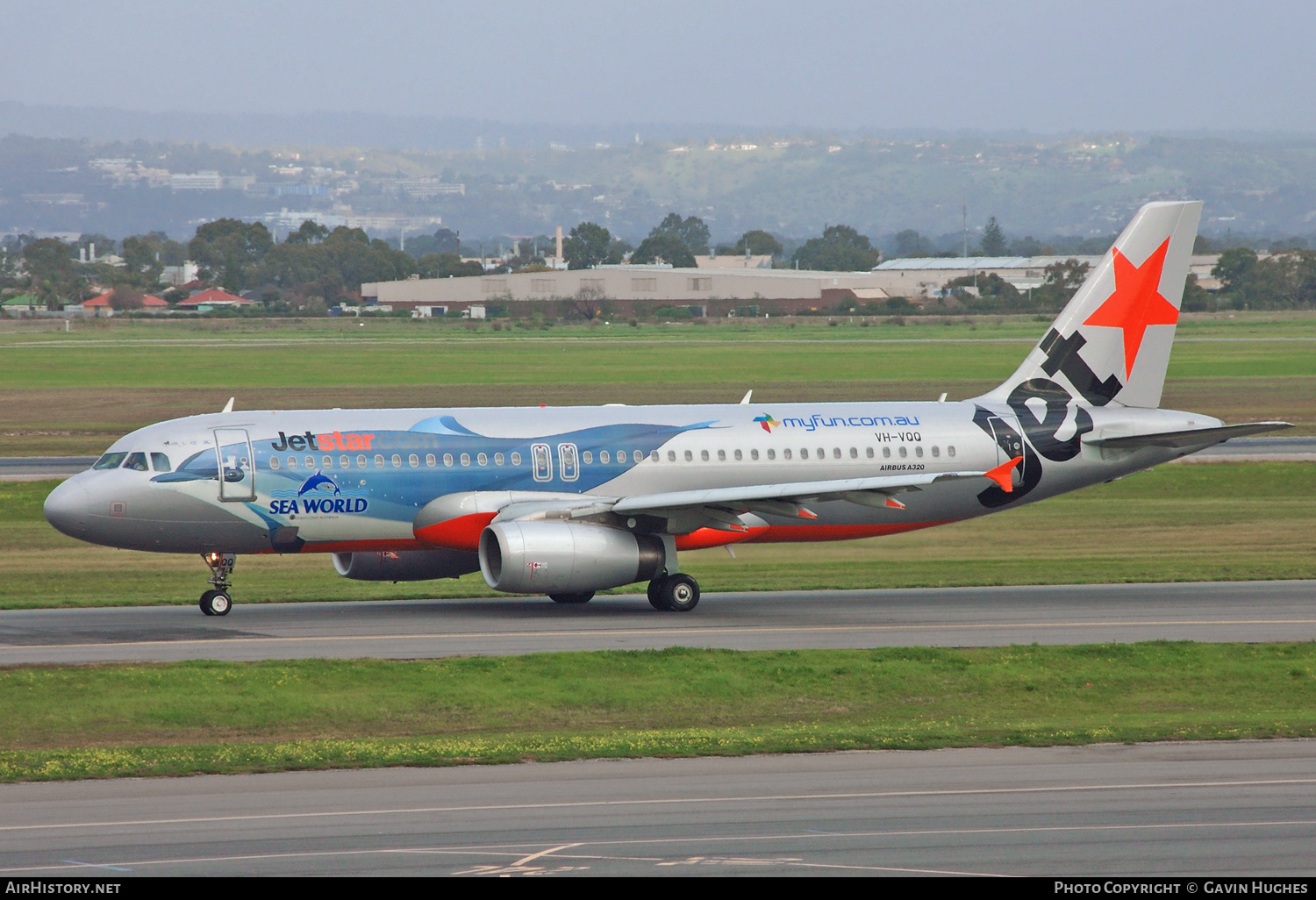 Aircraft Photo of VH-VQQ | Airbus A320-232 | Jetstar Airways | AirHistory.net #185869