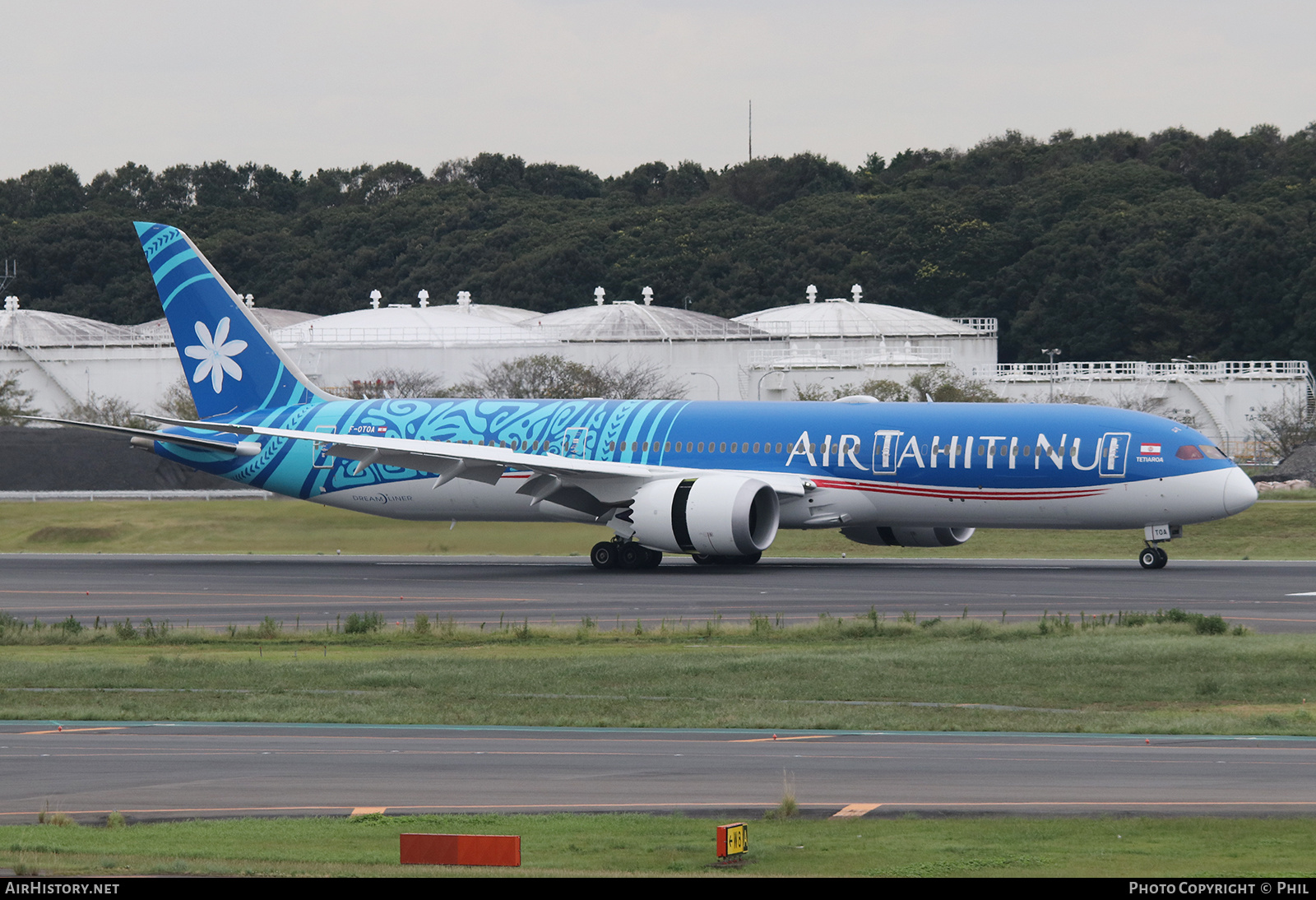 Aircraft Photo of F-OTOA | Boeing 787-9 Dreamliner | Air Tahiti Nui | AirHistory.net #185877