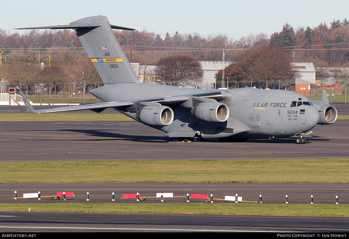 Aircraft Photo of 08-8204 / 88204 | Boeing C-17A Globemaster III | USA - Air Force | AirHistory.net #185910