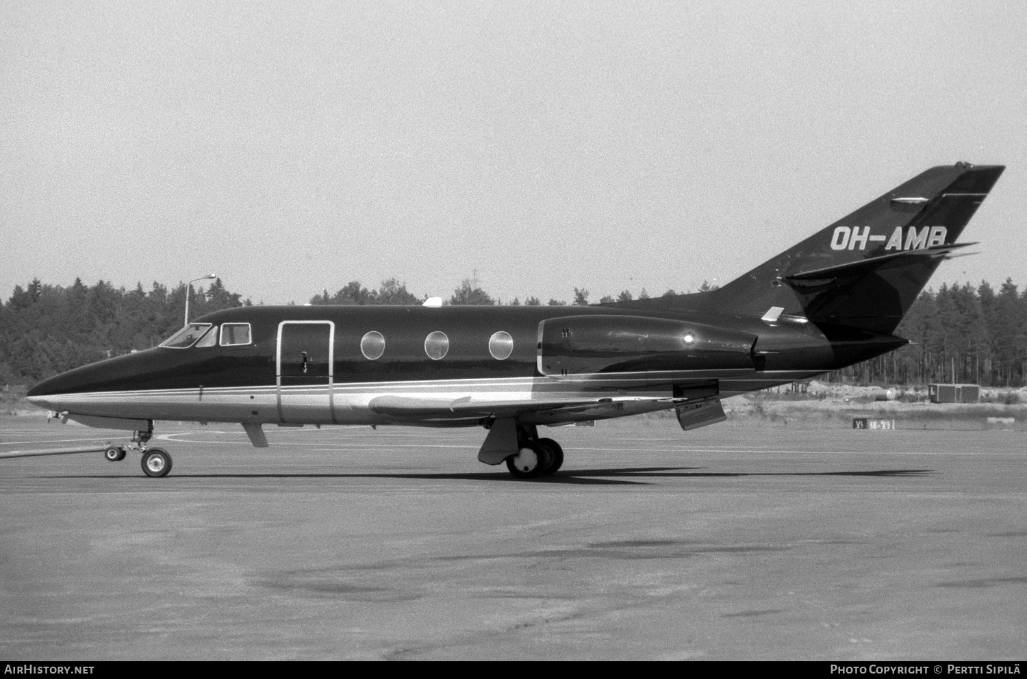 Aircraft Photo of OH-AMB | Dassault Falcon 100 | AirHistory.net #185919